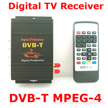 Car DVB-T MPEG-4 Digital TV Receiver with 2 Tuners M-618